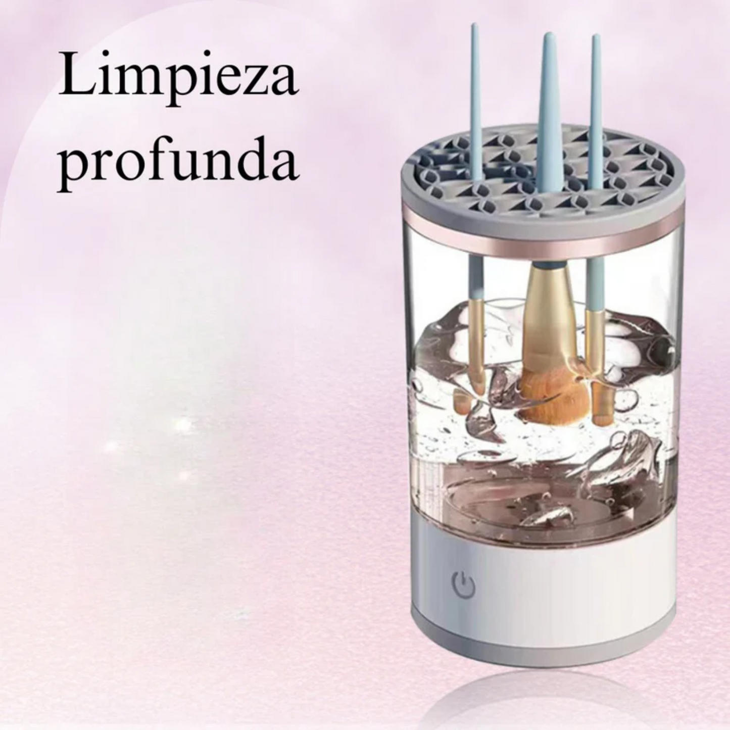 Limpiador Eléctrico Brochas Maquillaje