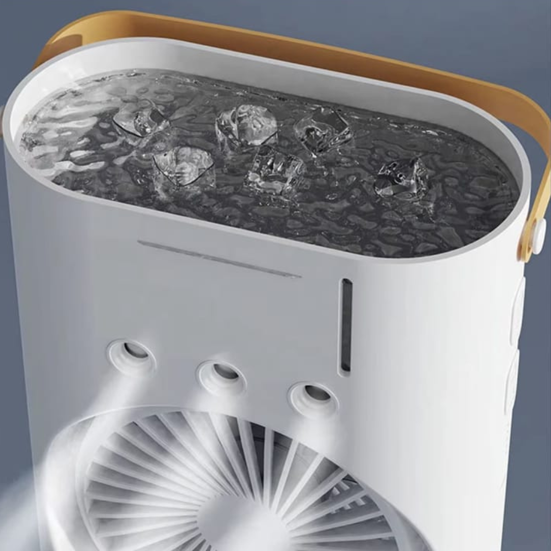 Ventilador de aire acondicionado doble